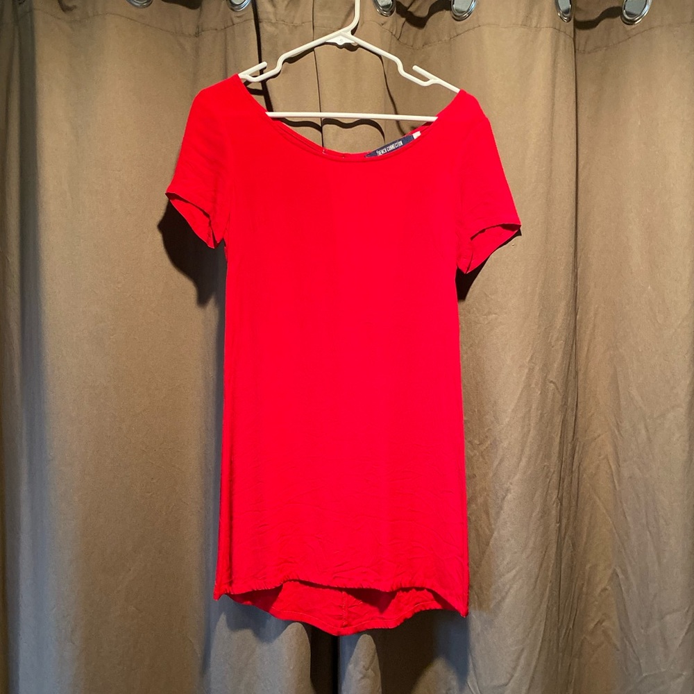 Vintage French Connection Red Dress